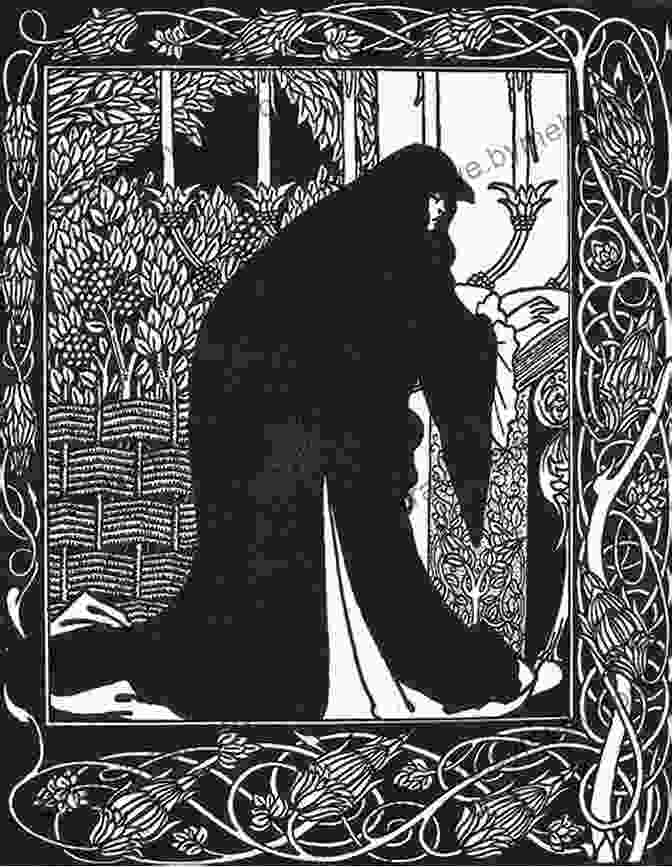  A Captivating Illustration From Beardsley's Le Morte Darthur, With Intricate Art Nouveau Designs And Flowing Lines Beardsley S Le Morte Darthur: Selected Illustrations (Dover Fine Art History Of Art)