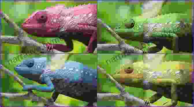 A Chameleon Changing Its Color To Match Its Surroundings Dinosaurs For Kids: Amazing Facts Pictures About These Wonderful Creatures (Awesome Creature Series)