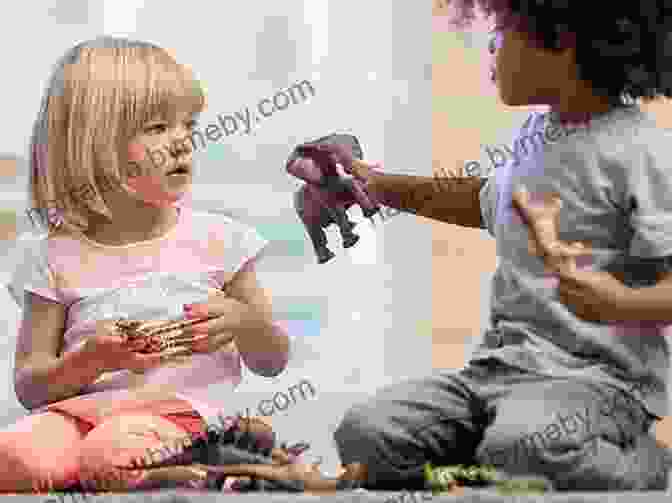 A Child Sharing A Toy With A Friend, Demonstrating The Act Of Kindness And Generosity The Animal Train : Animal Stories For Kids: Children S Picture For Preschool Kids About Tolerance And Kindness