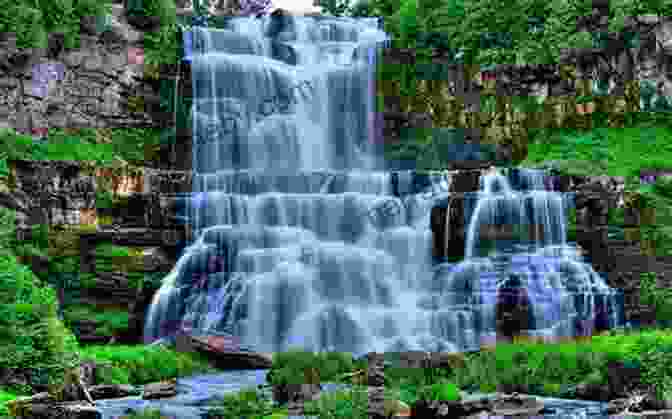 A Colorful Image Of A Waterfall Cascading Down A Rocky Cliff Into A Pool Of Water Kid S Guide To Water Formations Children S Science Nature