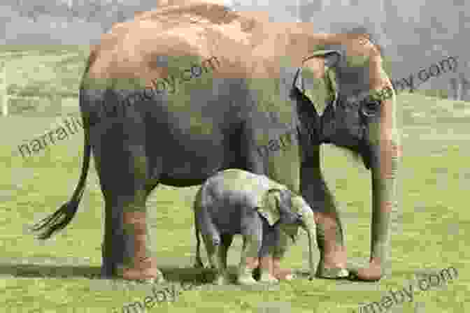 A Curious Elephant Calf Exploring Its Surroundings Animal Babies : A Children S Picture