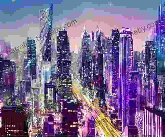 A Futuristic Cityscape With Towering Skyscrapers And Sleek Machines Engaged In Relentless Battle Machine World (Undying Mercenaries 4)