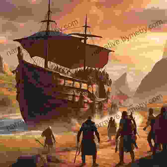 A Group Of Adventurers, Armed With Swords And Shields, Embarking On A Perilous Quest The Flight Of Dragons: The Fourth Tale From The Five Kingdoms (Tales From The Five Kingdoms 4)