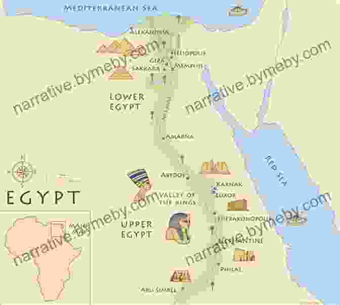 A Map Of Egypt Highlighting Major Landmarks And Geographical Features Where Should I Go In Egypt? Geography 4th Grade Children S Africa