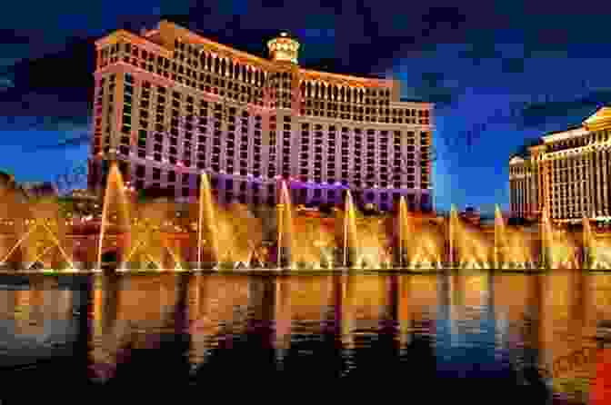 A Panoramic View Of The Famous Bellagio Fountains Sun Sin Suburbia: The History Of Modern Las Vegas Revised And Expanded