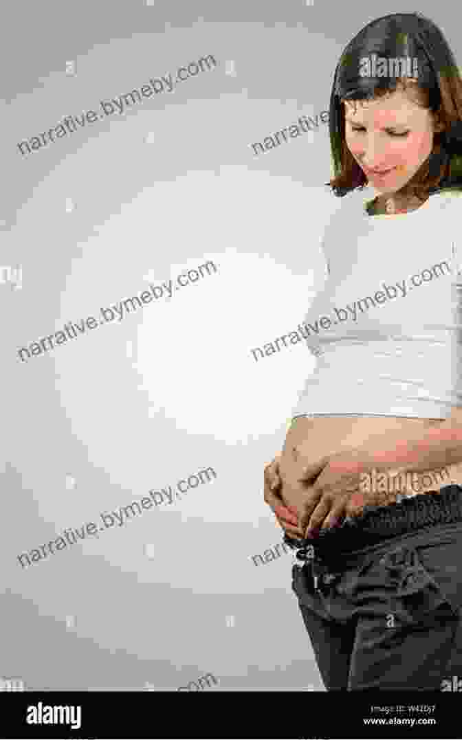 A Pregnant Woman Cradling Her Belly With A Serene Expression Feng Shui Mommy: Creating Balance And Harmony For Blissful Pregnancy Childbirth And Motherhood