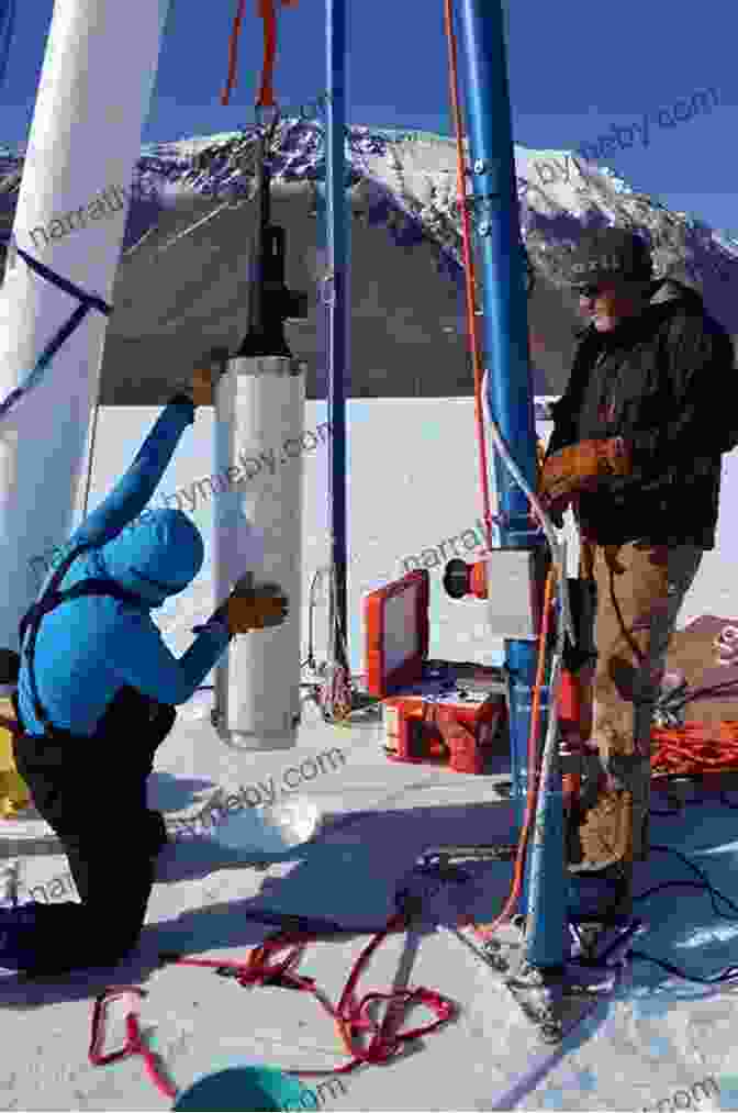 A Scientist Using A Drill To Collect Ice Samples From A Glacier Adventures In Antarctica Ashley Antoinette