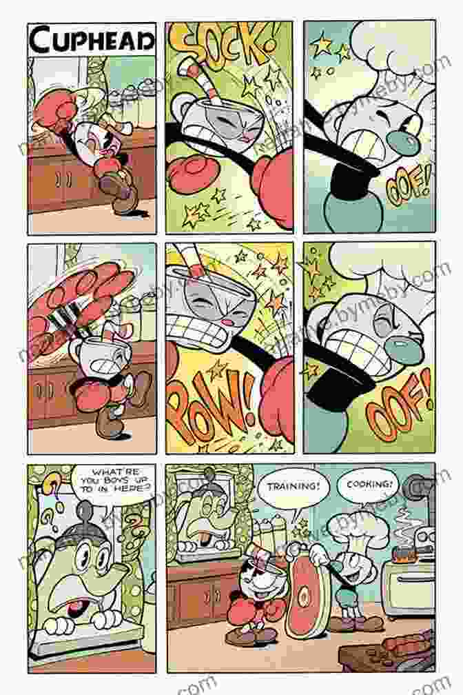 A Splash Page From Cuphead Comics Cuphead Comics Story: How The Devil Always Wins