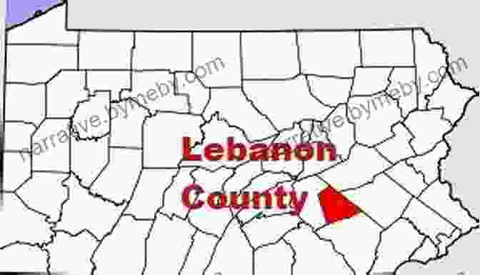 A Vibrant Aerial View Of Lebanon County, Pennsylvania, Showcasing Its Diverse Landscapes 60 Hikes Within 60 Miles: Harrisburg: Including Cumberland Dauphin Lancaster Lebanon Perry And York Counties In Central Pennsylvania