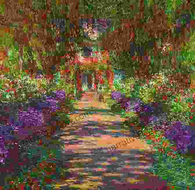 A Vibrant Painting Of A Sunlit Garden By Claude Monet Mornings With Monet Barb Rosenstock