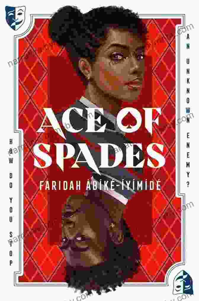 Ace Of Spades Book Cover By Ava Richardson, Featuring A Black Spade On A Red Background Ace Of Spades Ava Richardson