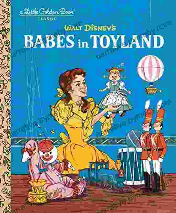 Babes In Toyland Disney Classic Little Golden Book Character Illustration Of Tom, Jane, And Barnaby. Babes In Toyland (Disney Classic) (Little Golden Book)