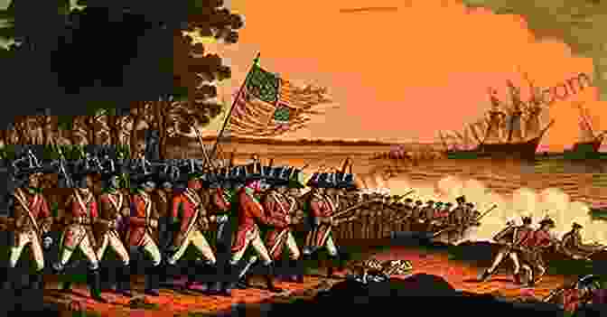 Battle Of Long Island Depiction Exploring The New York Colony (Exploring The 13 Colonies)