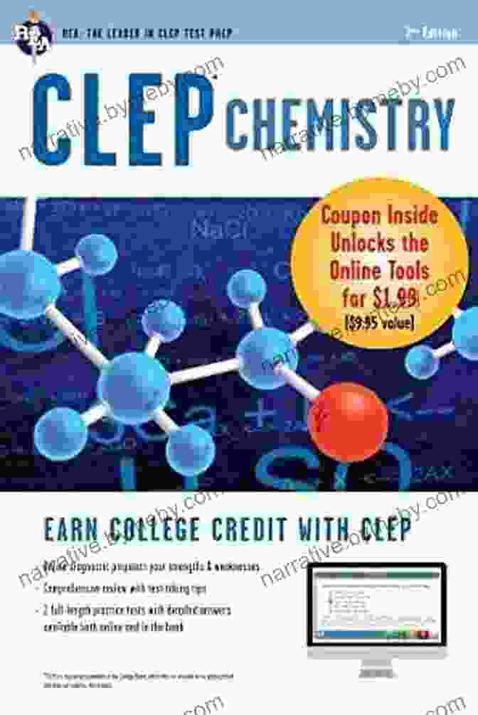 Clep Chemistry Online Clep Test Preparation Book Cover CLEP Chemistry + Online (CLEP Test Preparation)