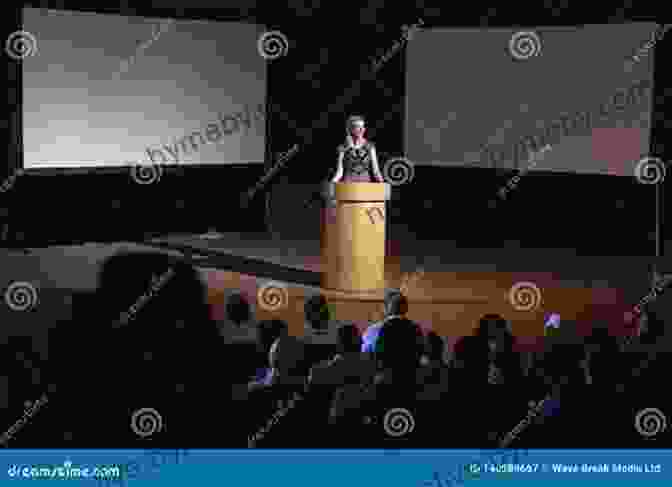 Color Photograph Of A Woman In A Business Suit, Standing At A Podium, Speaking To An Audience. The African Lookbook: A Visual History Of 100 Years Of African Women