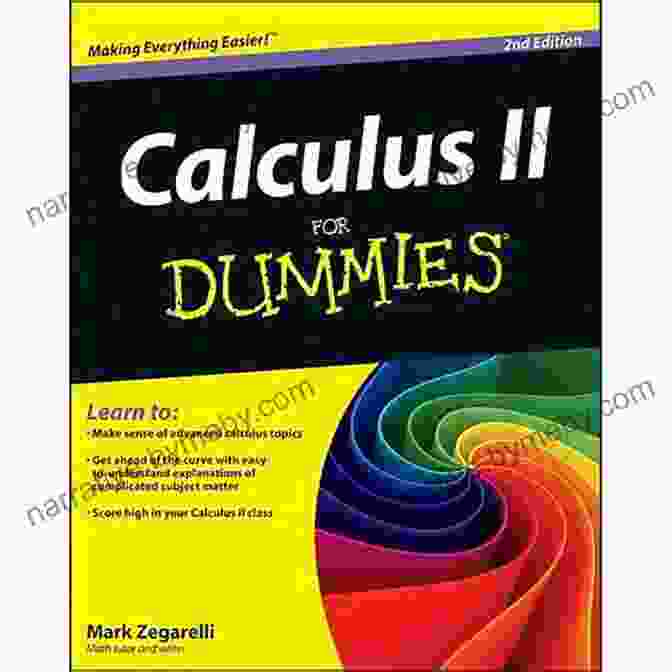 Cover Of Calculus II For Dummies Book Calculus II For Dummies Mark Zegarelli