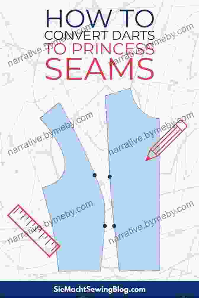 Diagram Of A Bodice With Princess Seams And Darts Pattern Making Essentials: Bodices Sleeves Blazers Skirts And Bottoms