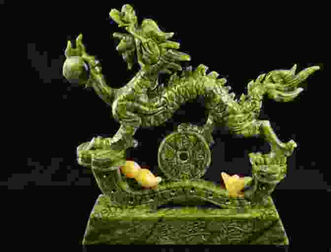 Exquisite Jade Carving Of A Chinese Dragon, Showcasing Its Intricate Details And Symbolic Significance In Search Of Lost Dragons