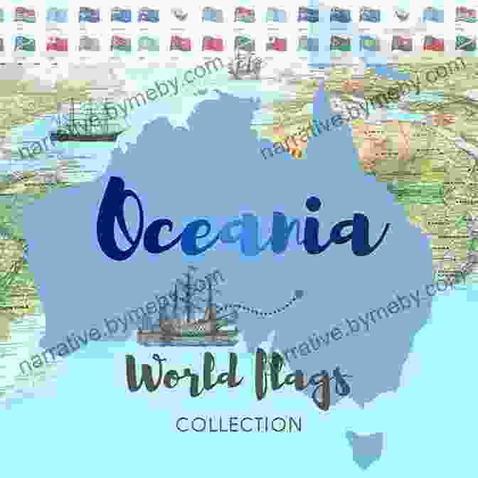 Flag Of Samoa Oceania World Flags Collection: World Flags Of Oceania Training Memory Skill For Everyone Adult Kids