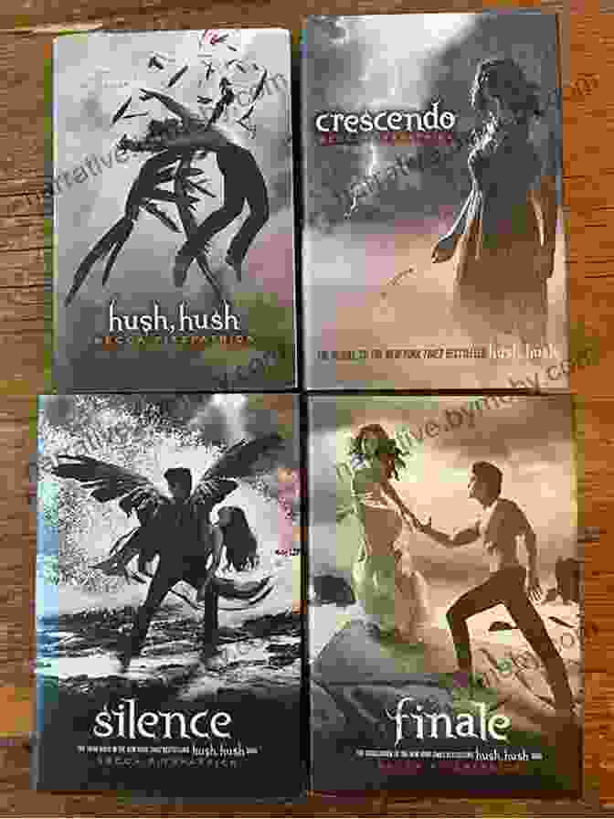 Hush Hush Crescendo Silence Finale Book Cover Featuring Patch And Nora The Complete Hush Hush Saga: Hush Hush Crescendo Silence Finale (The Hush Hush Saga)