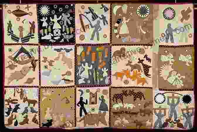 Intricately Designed Quilt With Colorful Patterns, Representing Harriet Powers' Artistic Brilliance Sewing Stories: Harriet Powers Journey From Slave To Artist