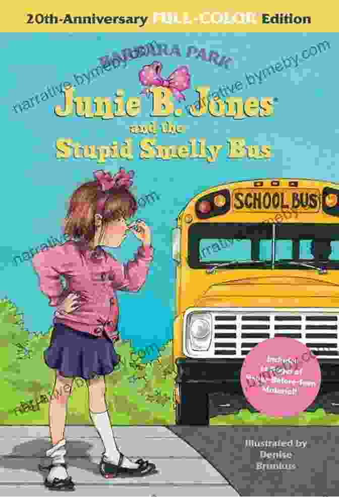 Junie Jones Reading A Book To A Group Of Children, Smiling And Animated Junie B Jones #2: Junie B Jones And A Little Monkey Business