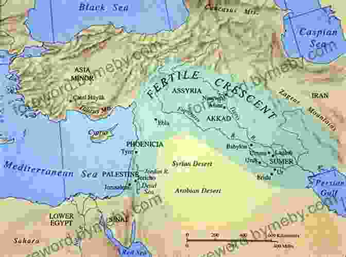 Map Of Ancient Mesopotamia Geography Of Ancient Mesopotamia Ancient Civilizations Grade 4 Children S Ancient History