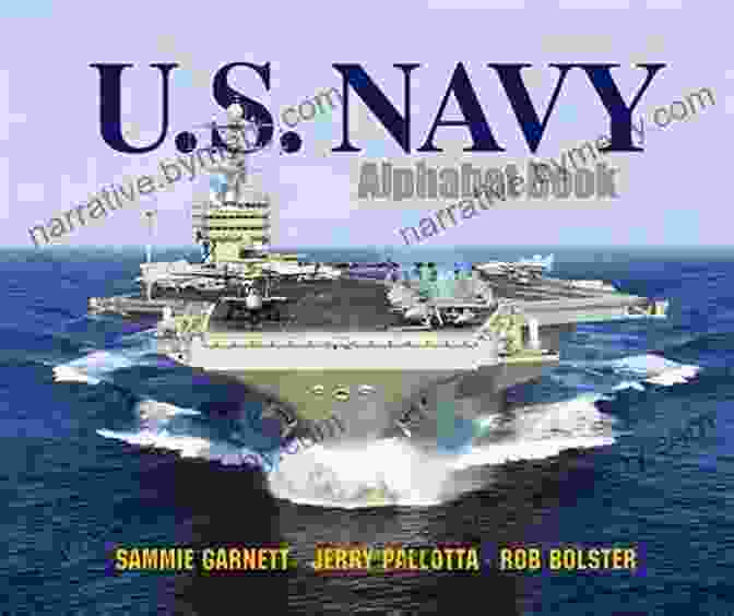 Navy Alphabet Book Cover: A Vibrant And Engaging Cover Featuring The Navy Alphabet With Marine Creatures And A Ship Sailing Through The Ocean. U S Navy Alphabet (Jerry Pallotta S Alphabet Books)