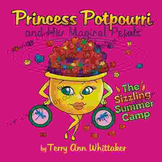 Princess Potpourri Surrounded By Colorful Petals Princess Potpourri And Her Magical Petals: The Wild Easter Festival