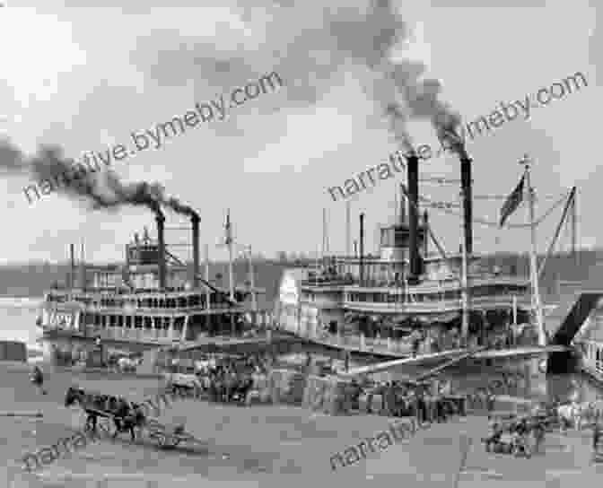 Riverboat Traversing A Serene River, Connecting Settlements And Facilitating Trade And Transportation Nova Scotia S Lost Communities: The Early Settlements That Helped Build The Province