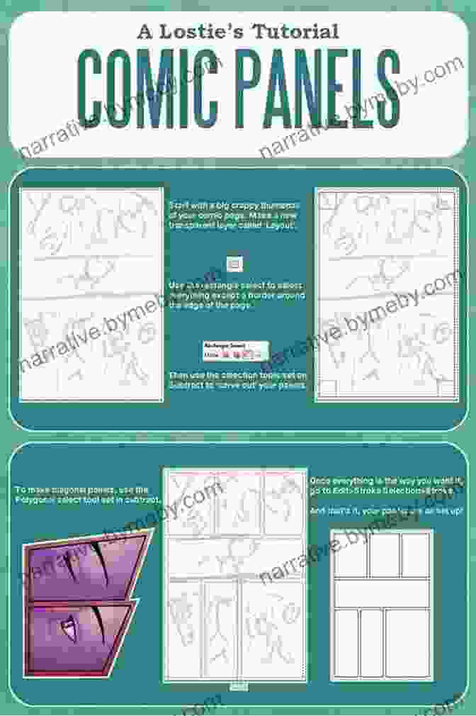 Sequence Of Comic Book Panels Demonstrating Variations In Panel Layout, Size, And Transitions The Complete Guide To Drawing Comics: Learn The Secrets Of Great Comic Art