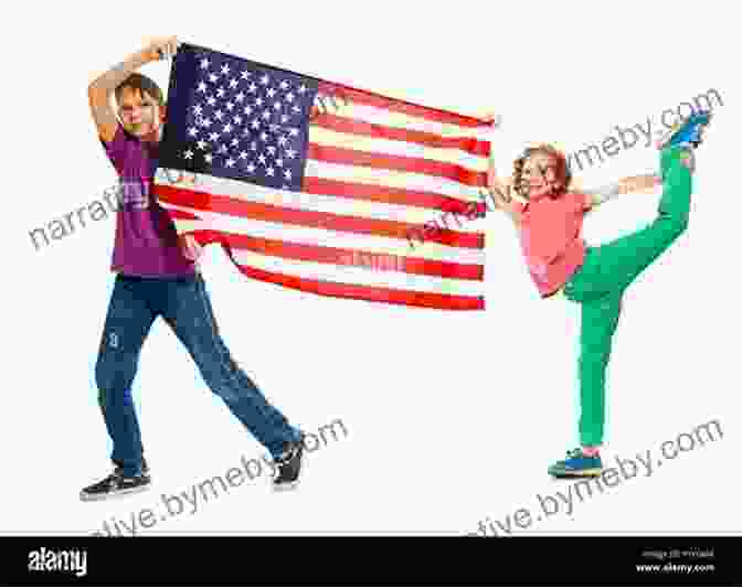 Smiling Children Waving American Flags American Dream Team: A Kid S Guide To Patriotism