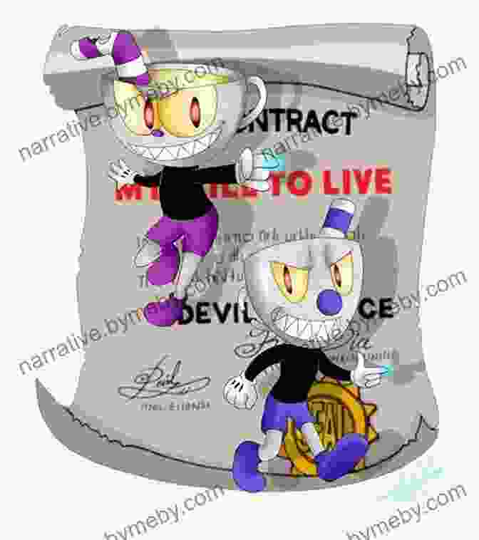 The Devil Tempting Cuphead With A Contract Cuphead Comics Story: How The Devil Always Wins